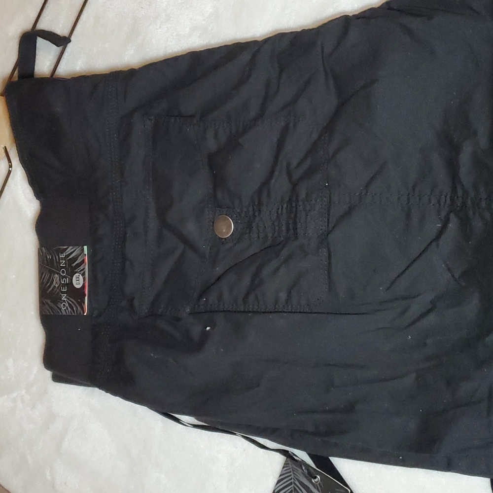 One 5 One Mid Rise Cargo Cropped  Pants - Picture 6 of 6